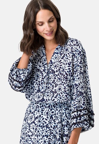 Camicia da donna di zero in blu: frontale