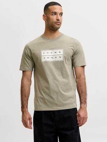 JACK & JONES Shirt 'JCOFusion' in Grey: front