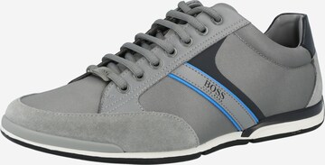 Baskets basses 'Saturn' BOSS en gris : devant