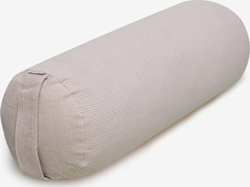 YOGISTAR.COM Pillow in Beige: front