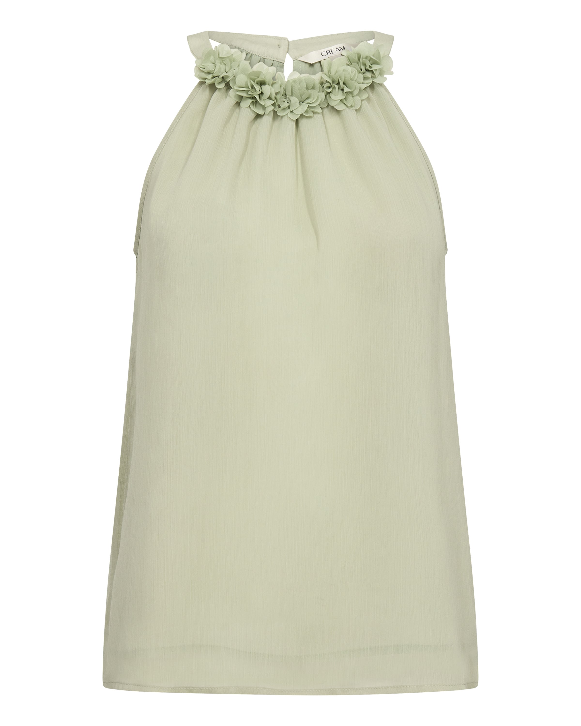 Cream Bluse 'Emery' i grøn: forside