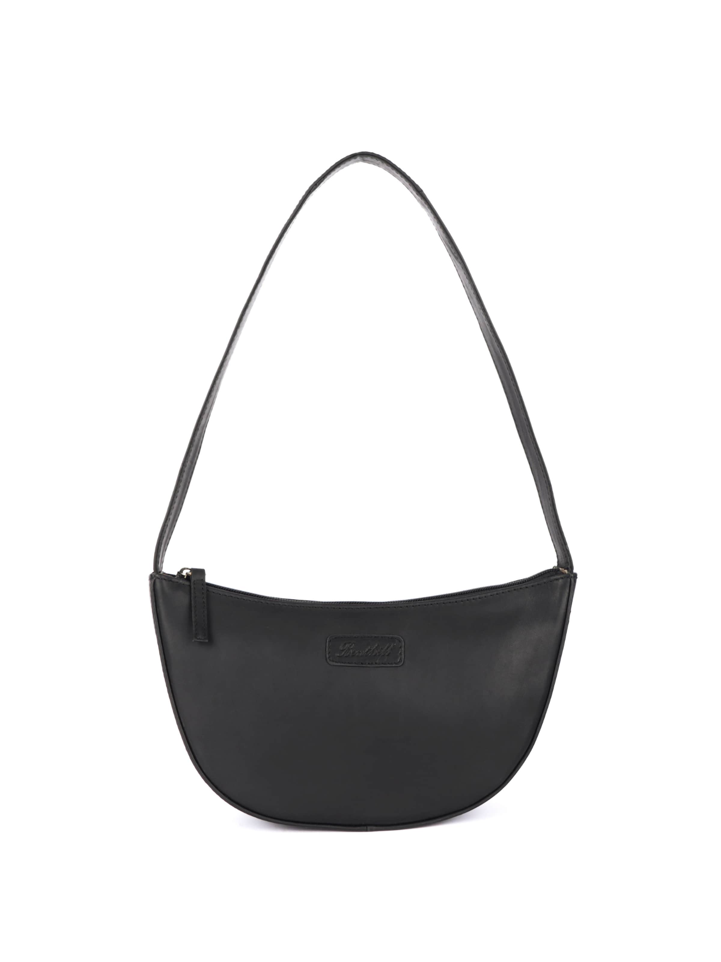 Benthill Shoulder Bag in Black: front