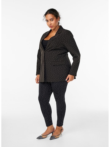 Zizzi Skinny Leggings in Schwarz