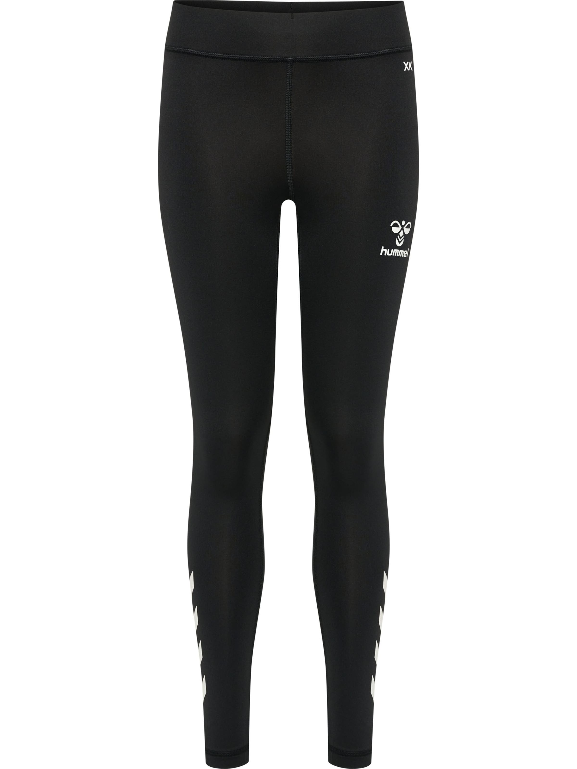 Hummel Skinny Sportsbukser i sort: forside