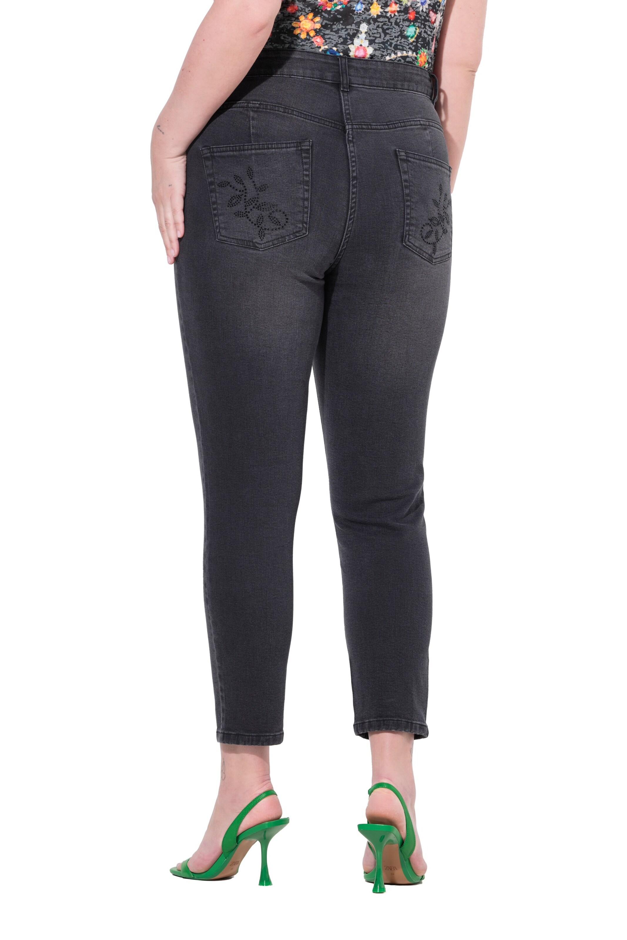 MIAMODA Slimfit Jeans in Grijs
