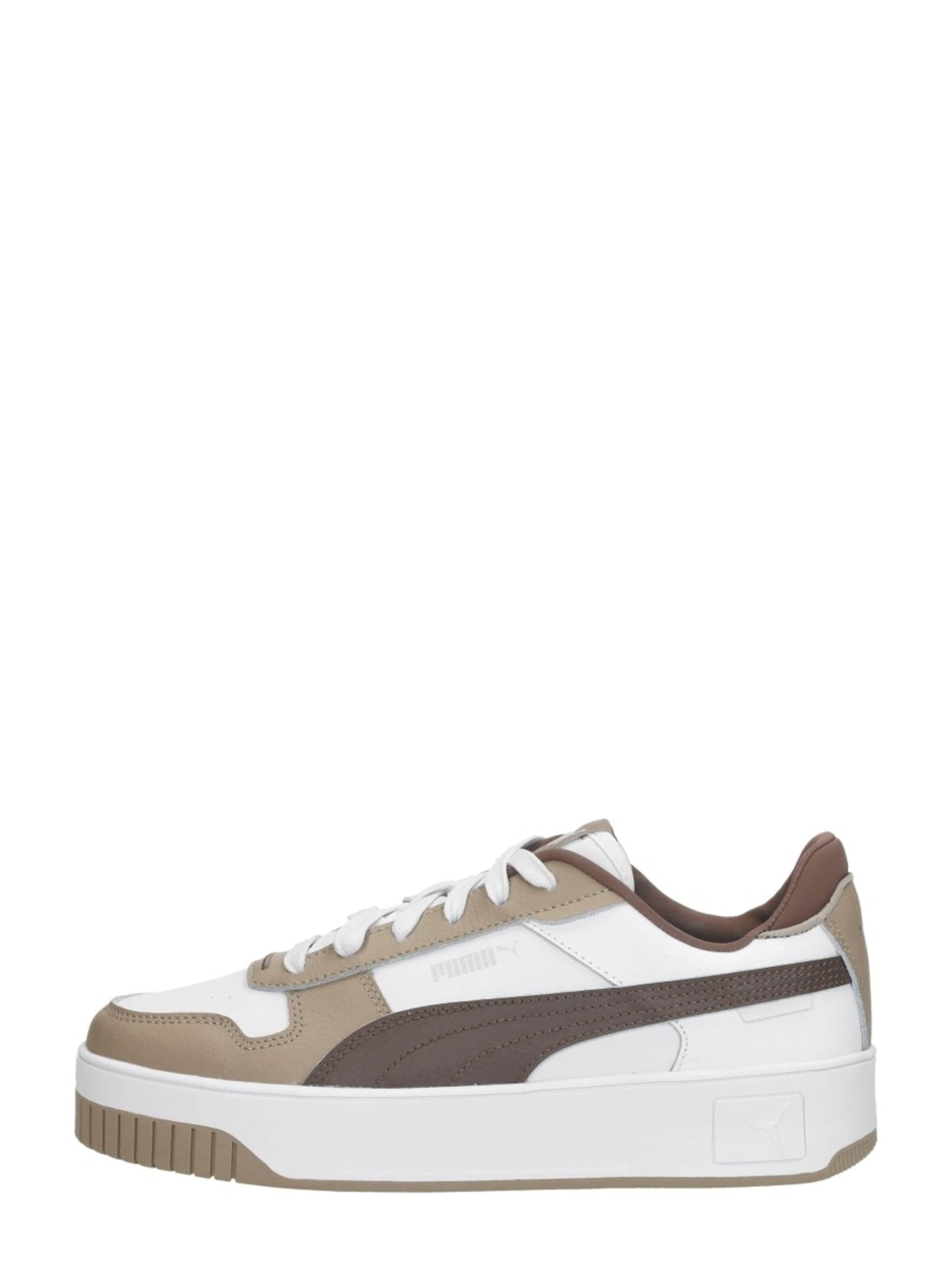PUMA Sneakers laag 'Carina Street' in Beige: voorkant
