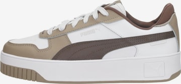 PUMA Låg sneaker 'Carina Street' i beige: framsida