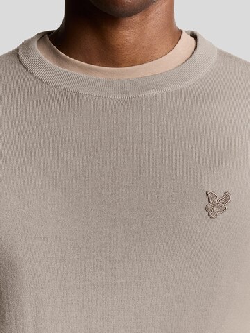 Lyle & Scott Pullover 'Tonal Eagle' in Grau