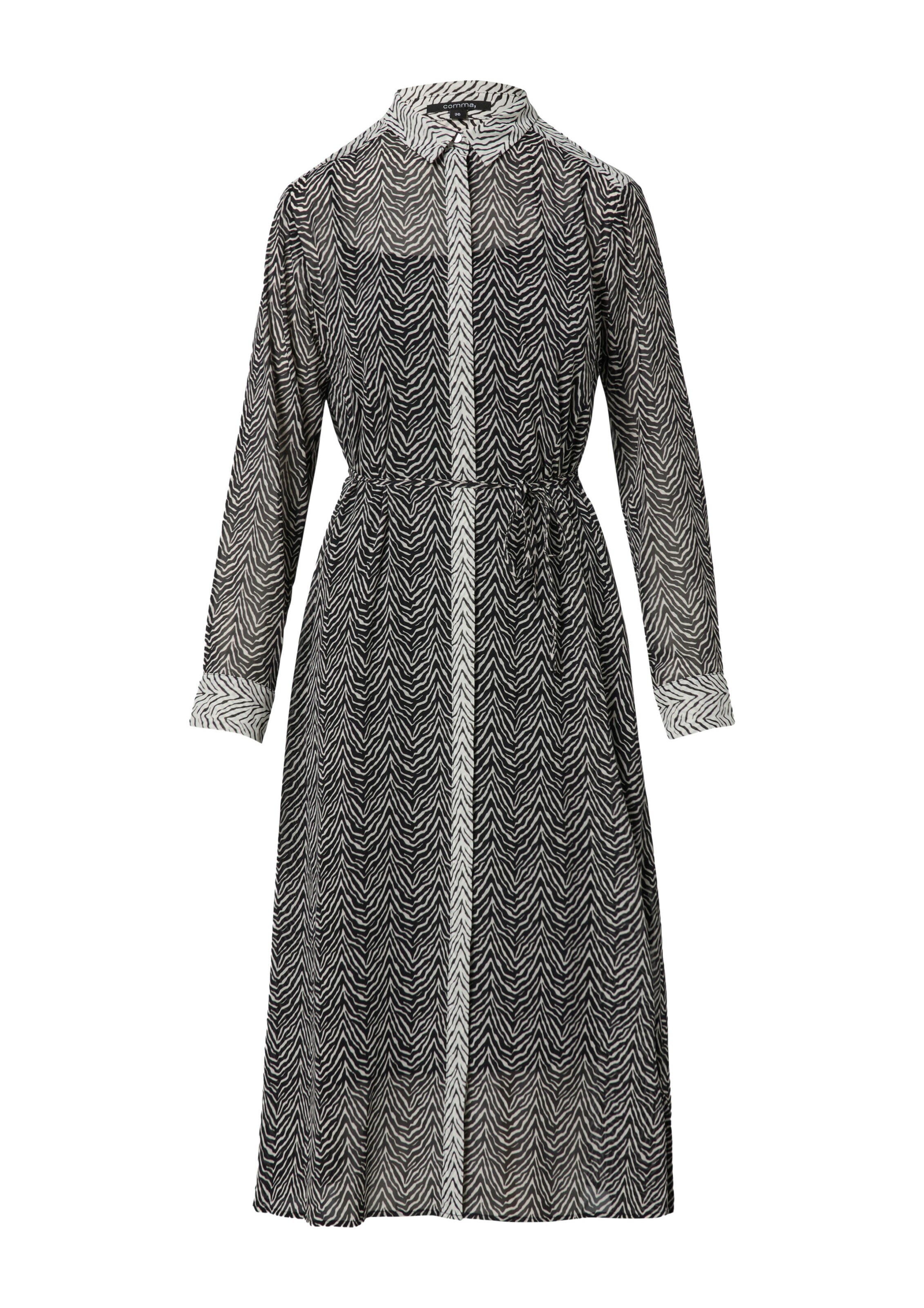 Robe COMMA en noir : devant