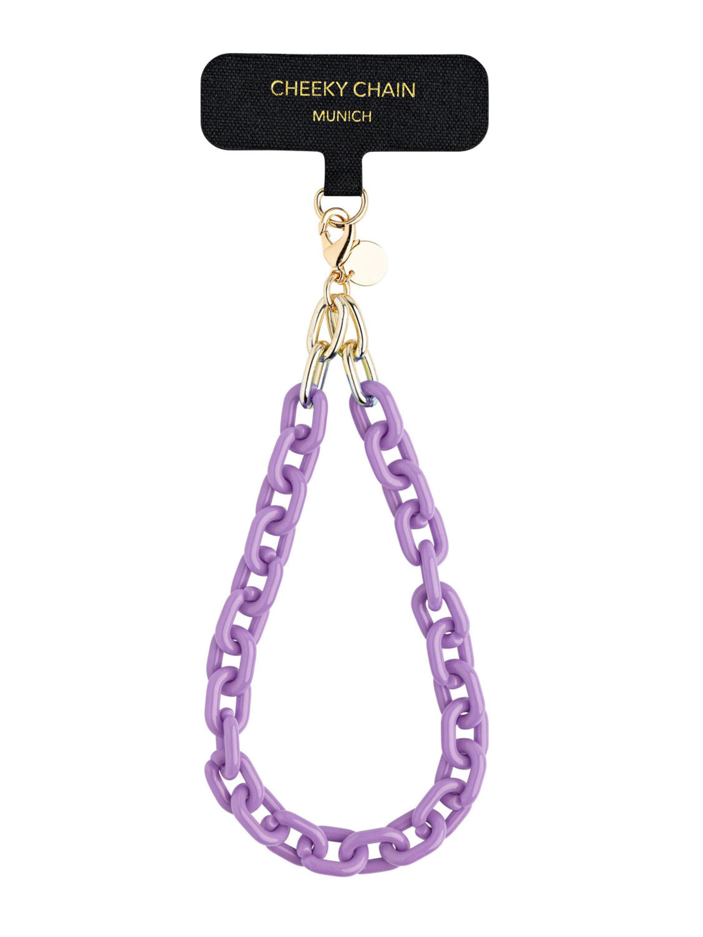 Cheeky Chain Munich Smartphone Case 'Tokio' in Purple: front