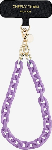 Protection pour Smartphone 'Tokio' Cheeky Chain Munich en violet : devant