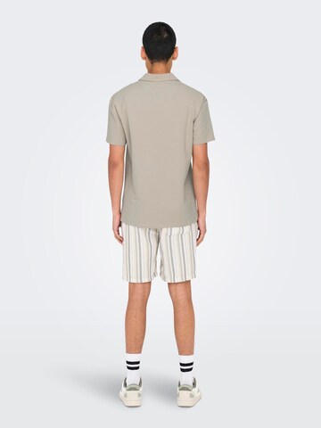 Only & Sons Shirt 'ONSKian' in Grey
