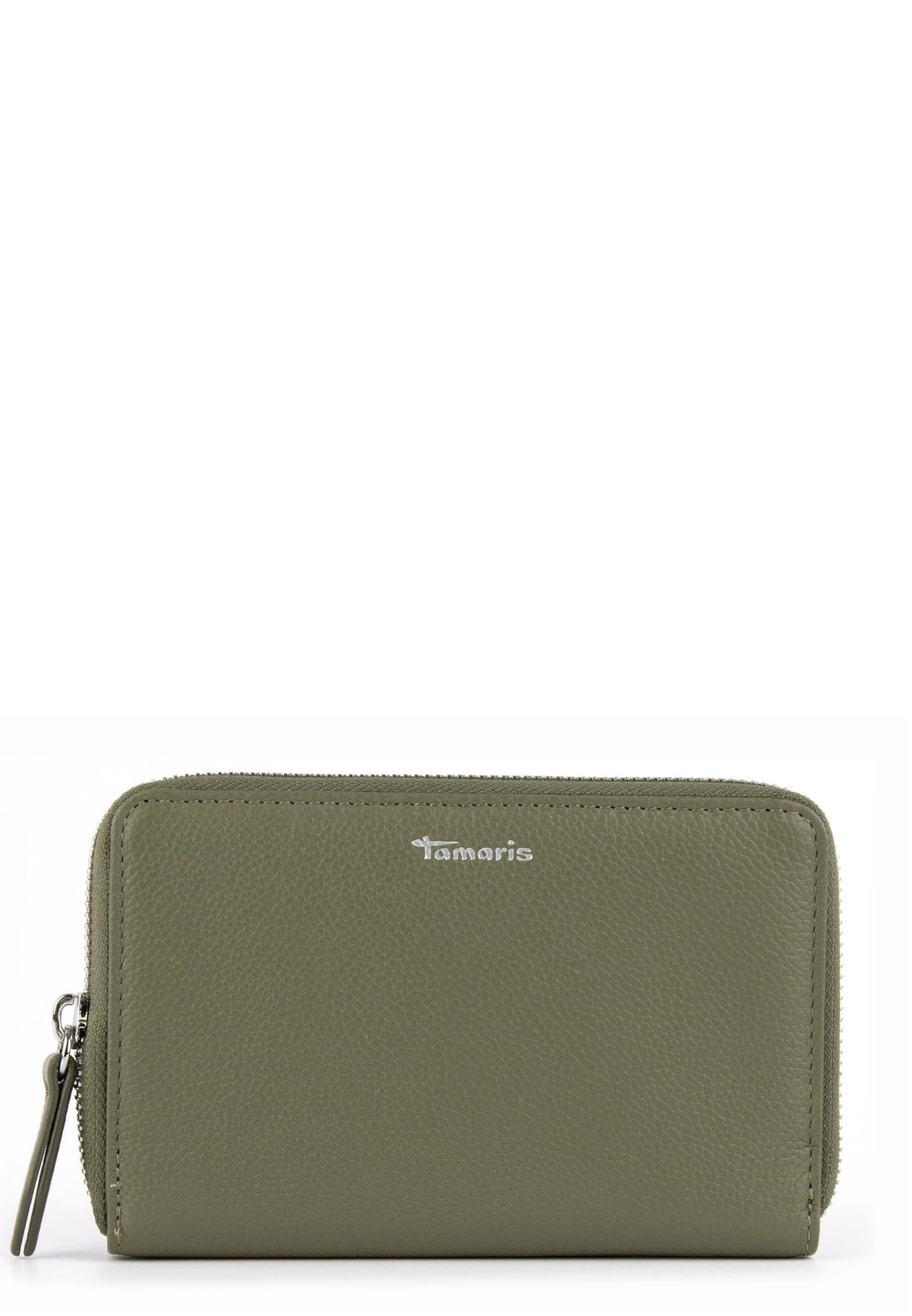 Tamaris Wallet ''Amanda ' in Green: front