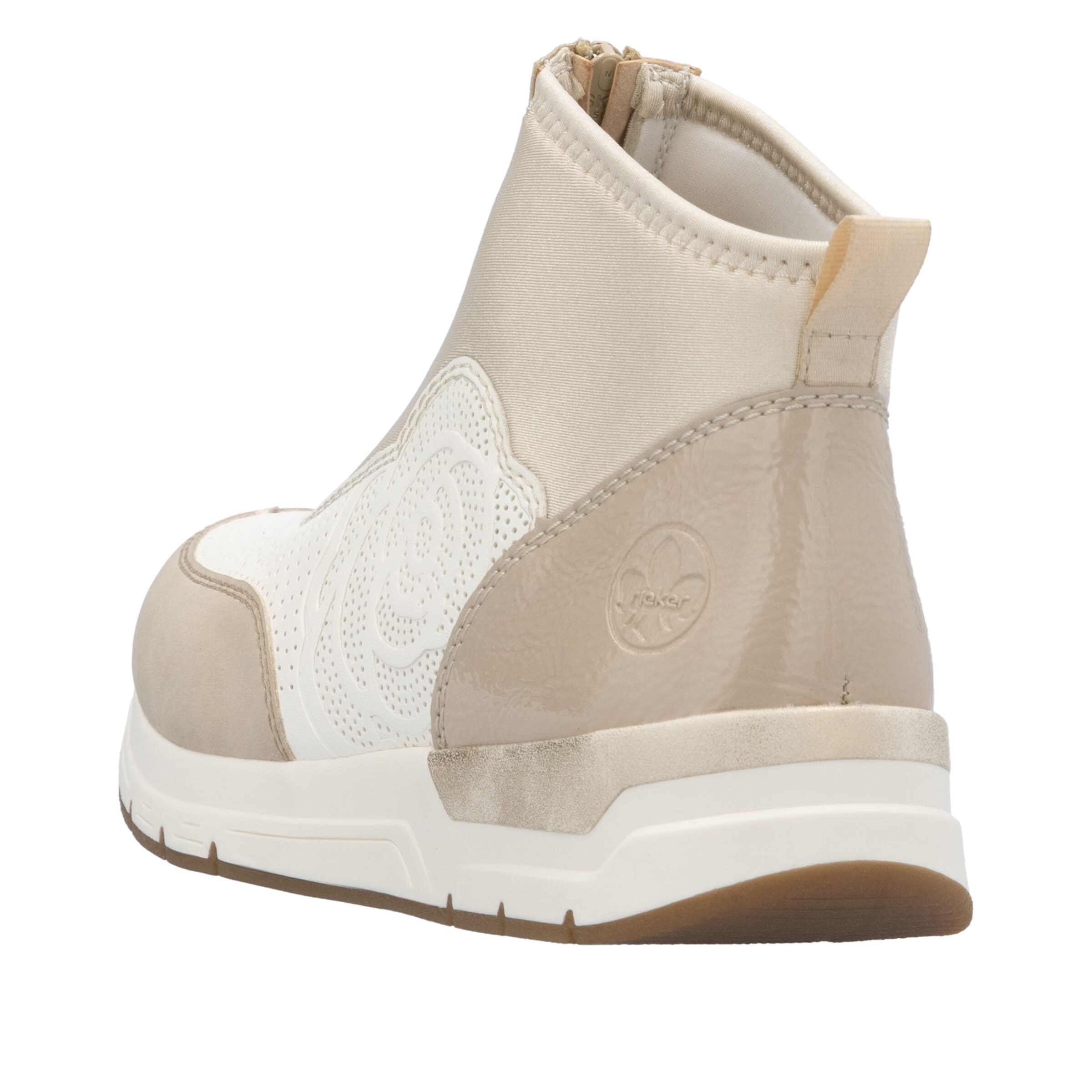 Baskets hautes Rieker en beige