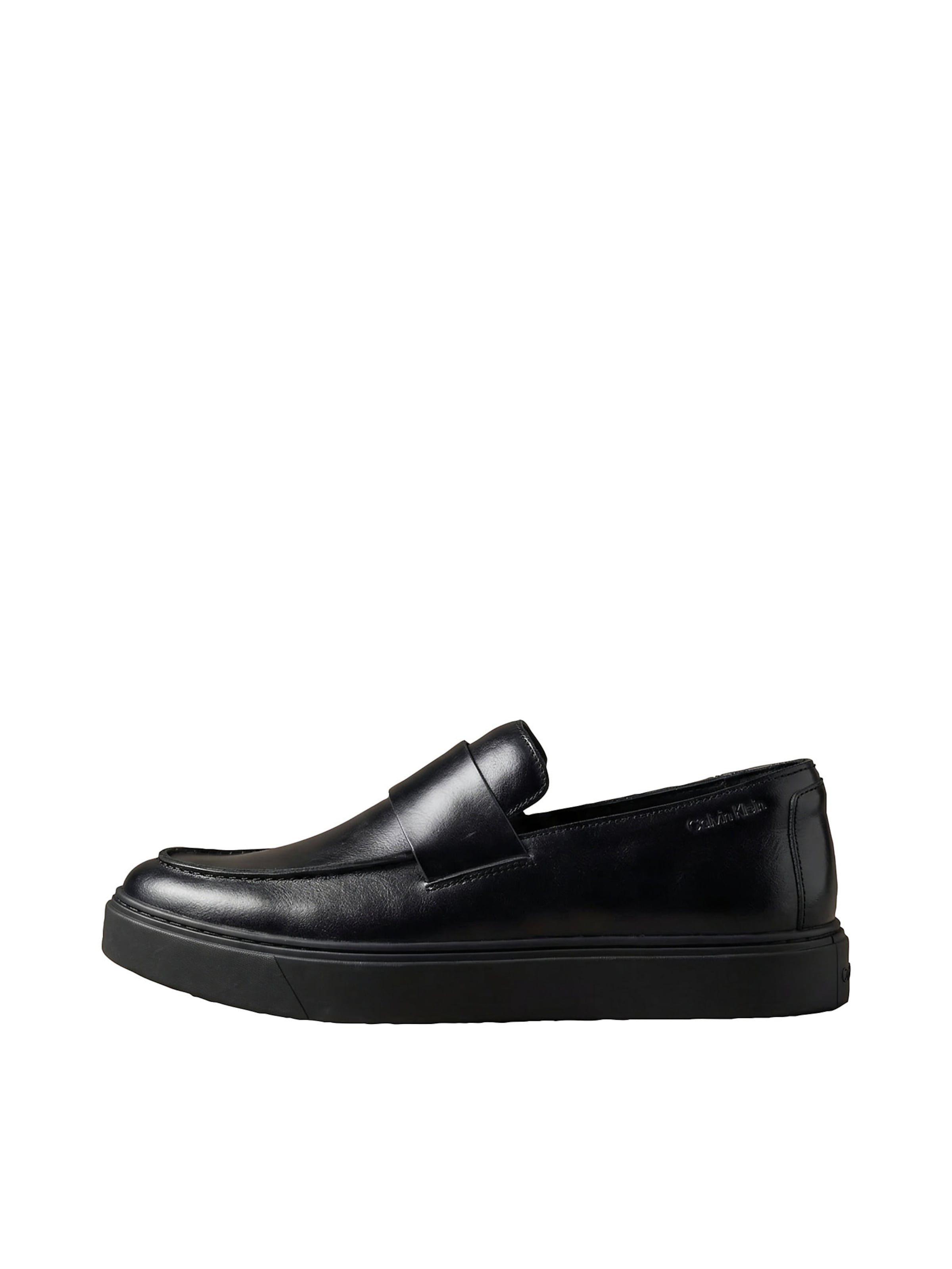 Calvin Klein Slip-ons in Black: front