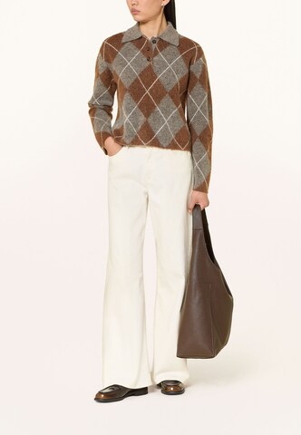 DARLING HARBOUR Sweatshirt in Brown: front