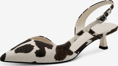 Tamaris Lodičky - čokoládová / přírodní bílá, Produkt