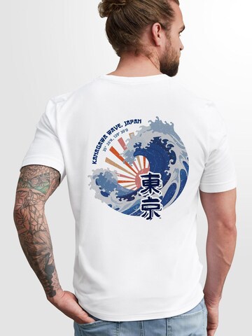 Neverless Shirt 'Kanagawa' in White