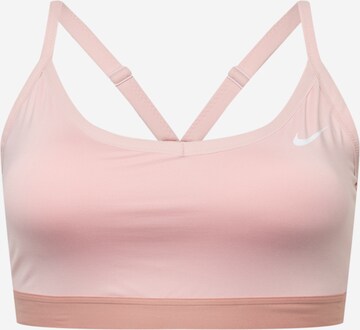 Soutien-gorge de sport 'Indy' Nike Sportswear en rose : devant