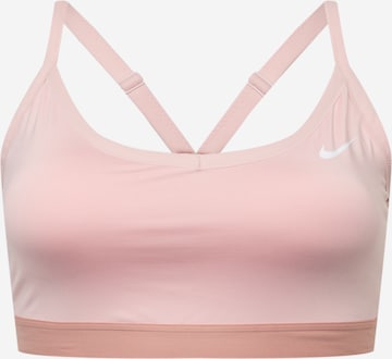 Reggiseno sportivo 'Indy' di Nike Sportswear in rosa: frontale