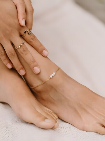 hiBALI Fußschmuck 'Pearly Anklet'‌‌‌‌‌‌‌‌‌ in Gold
