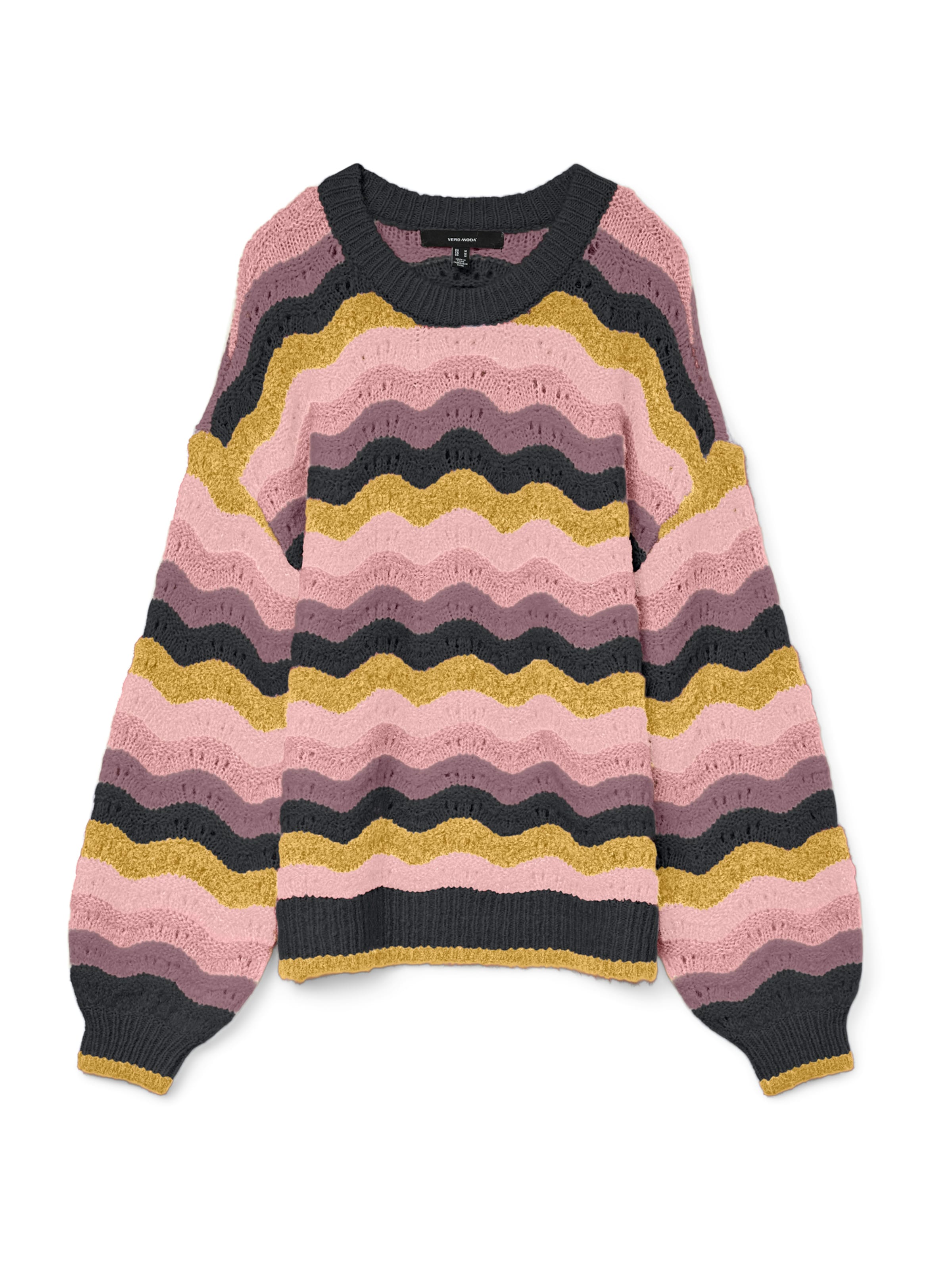VERO MODA Sweater 'VMDOJ' in Pink: front