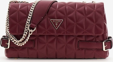 Sac à bandoulière 'PAISLEIGH' GUESS en rouge : devant