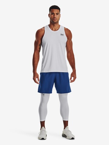 UNDER ARMOUR Regular Sportbroek in Blauw