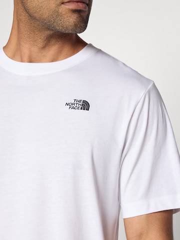 THE NORTH FACE Koszulka 'Evolution Simple Dome' w kolorze biały