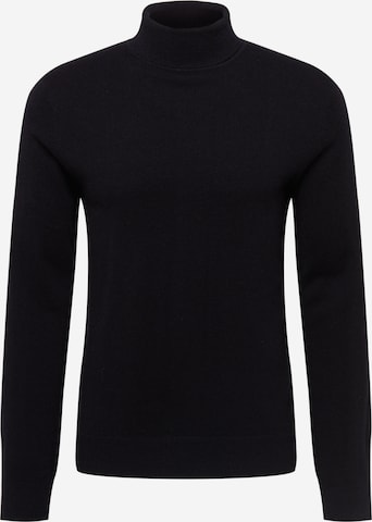 Pure Cashmere NYC Pullover i sort: forside