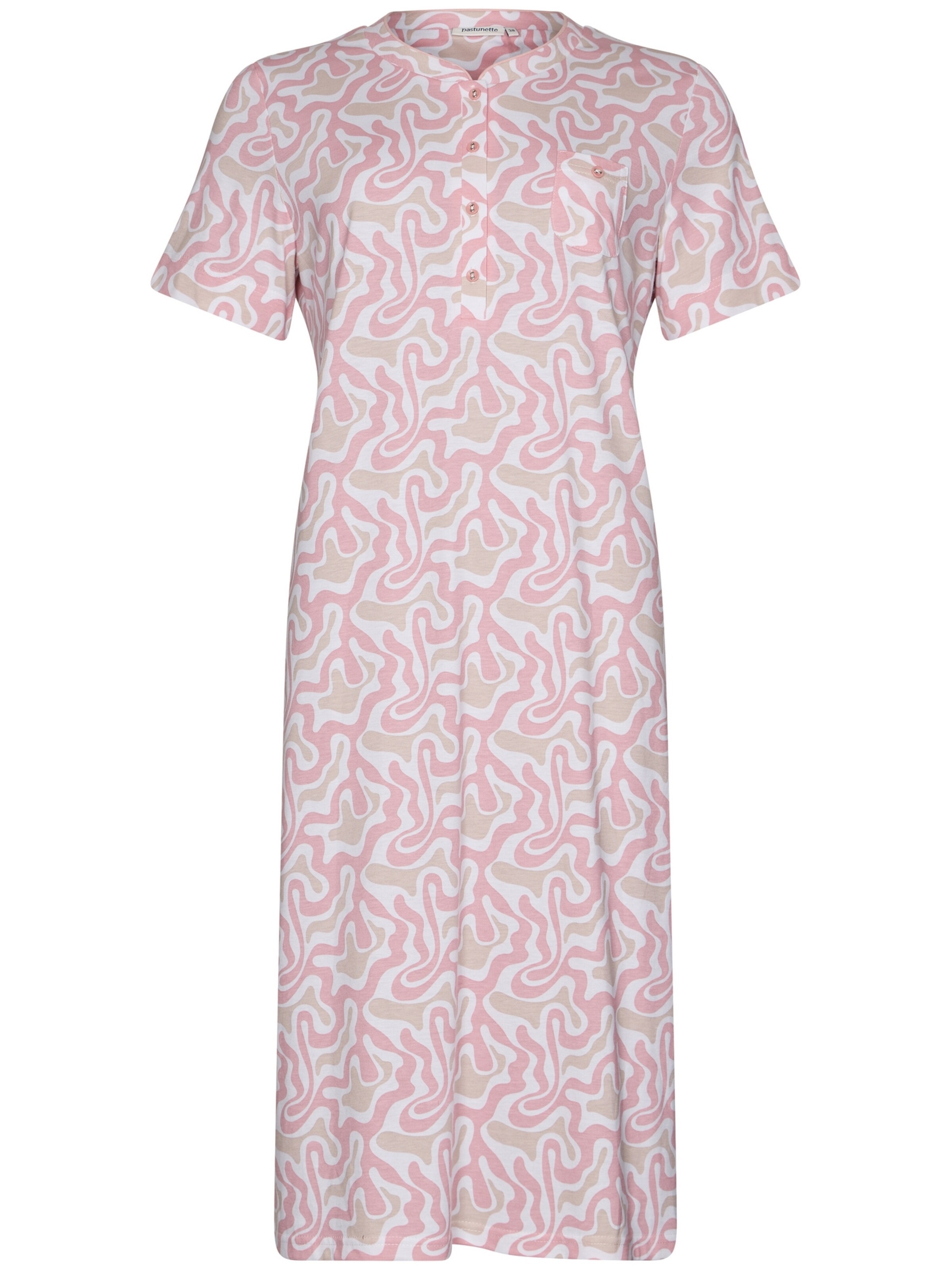 Pastunette Nachthemd in Roze: voorkant