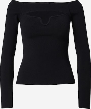 LeGer by Lena GerckePulover 'Evelin' - crna boja: prednji dio