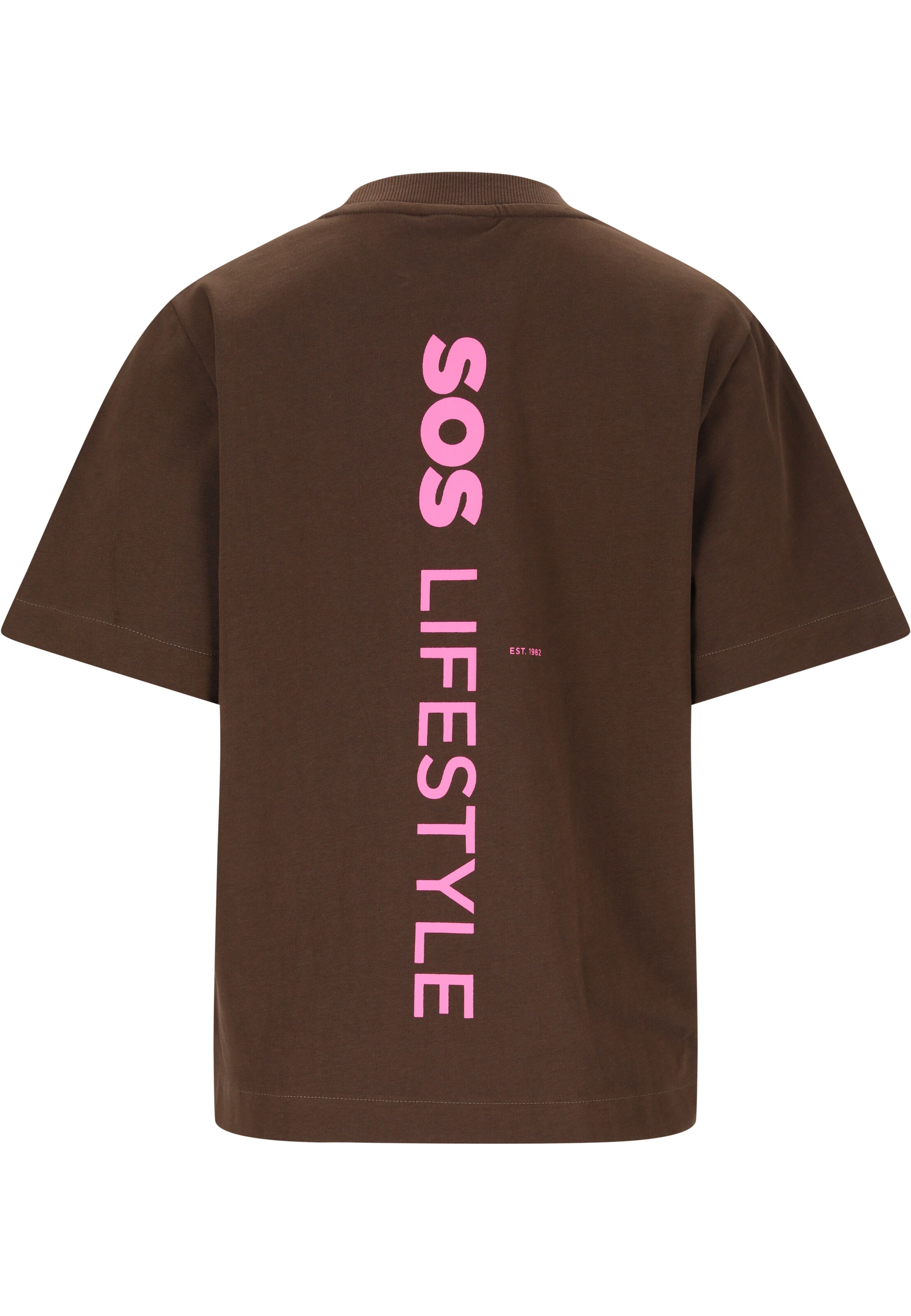 SOS Shirt 'Semeru' in Bruin