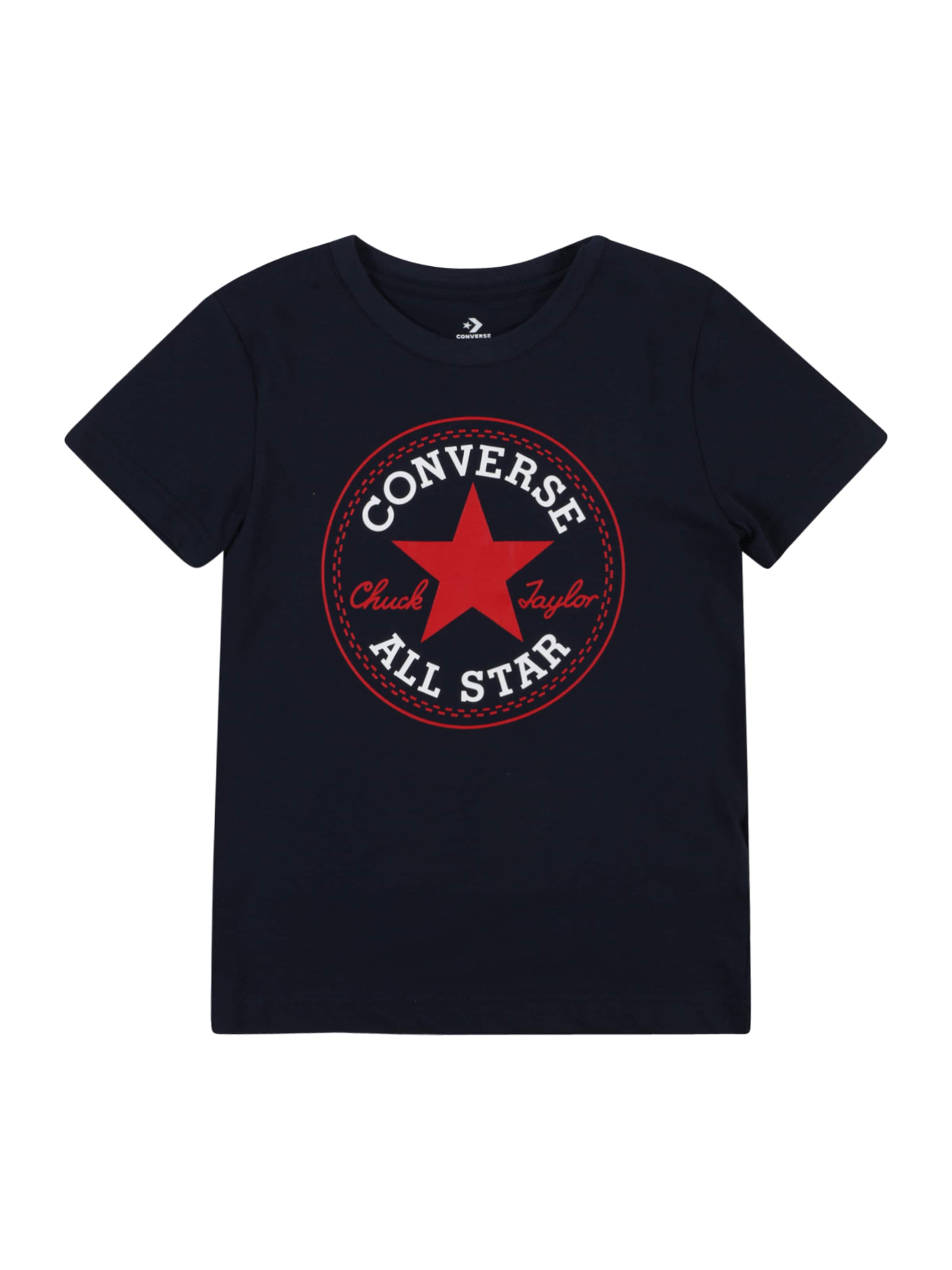 T-Shirt CONVERSE en bleu : devant