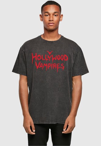 Maglietta 'Hollywood Vampires' di Merchcode in grigio: frontale