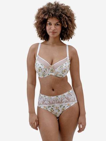 SugarShape Minimizer Biustonosz 'GRACY' w kolorze biały