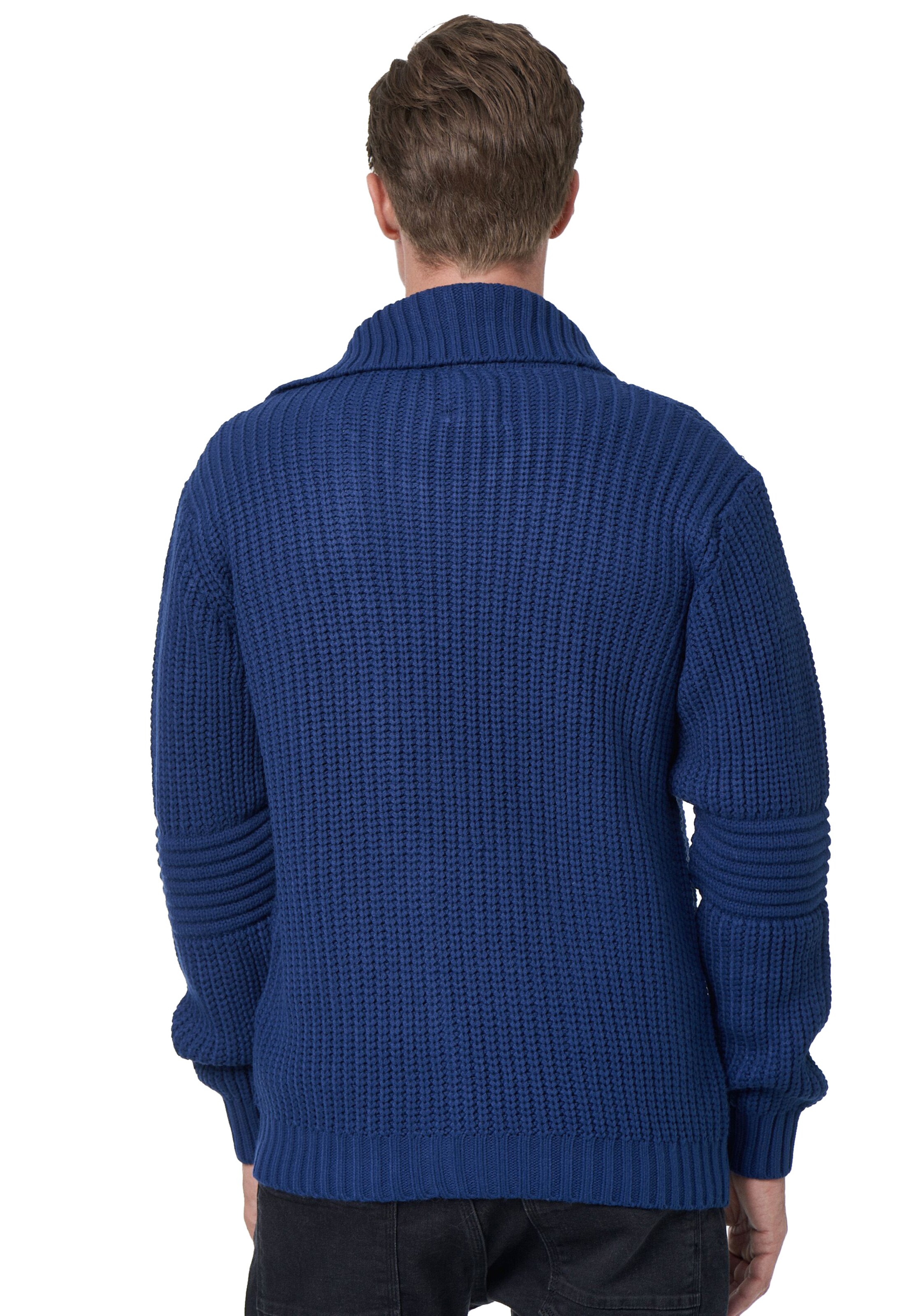 Rusty Neal Knit cardigan in Blue