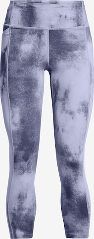 UNDER ARMOUR Skinny Workout Pants 'Fly Fast 3.0' in Purple: front