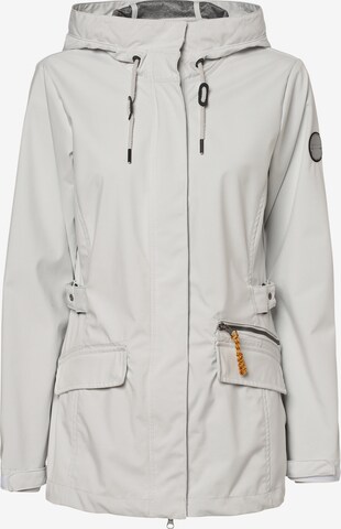 Marie Lund Between-Season Jacket in Grey: front