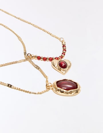Bershka Kette in Gold