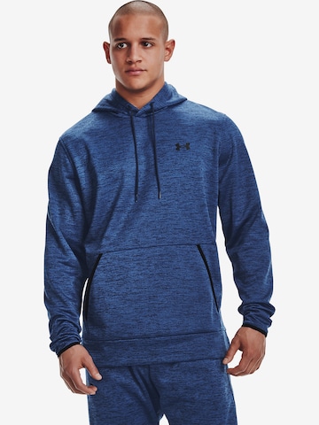 UNDER ARMOUR Sportsweatshirt in Blauw: voorkant