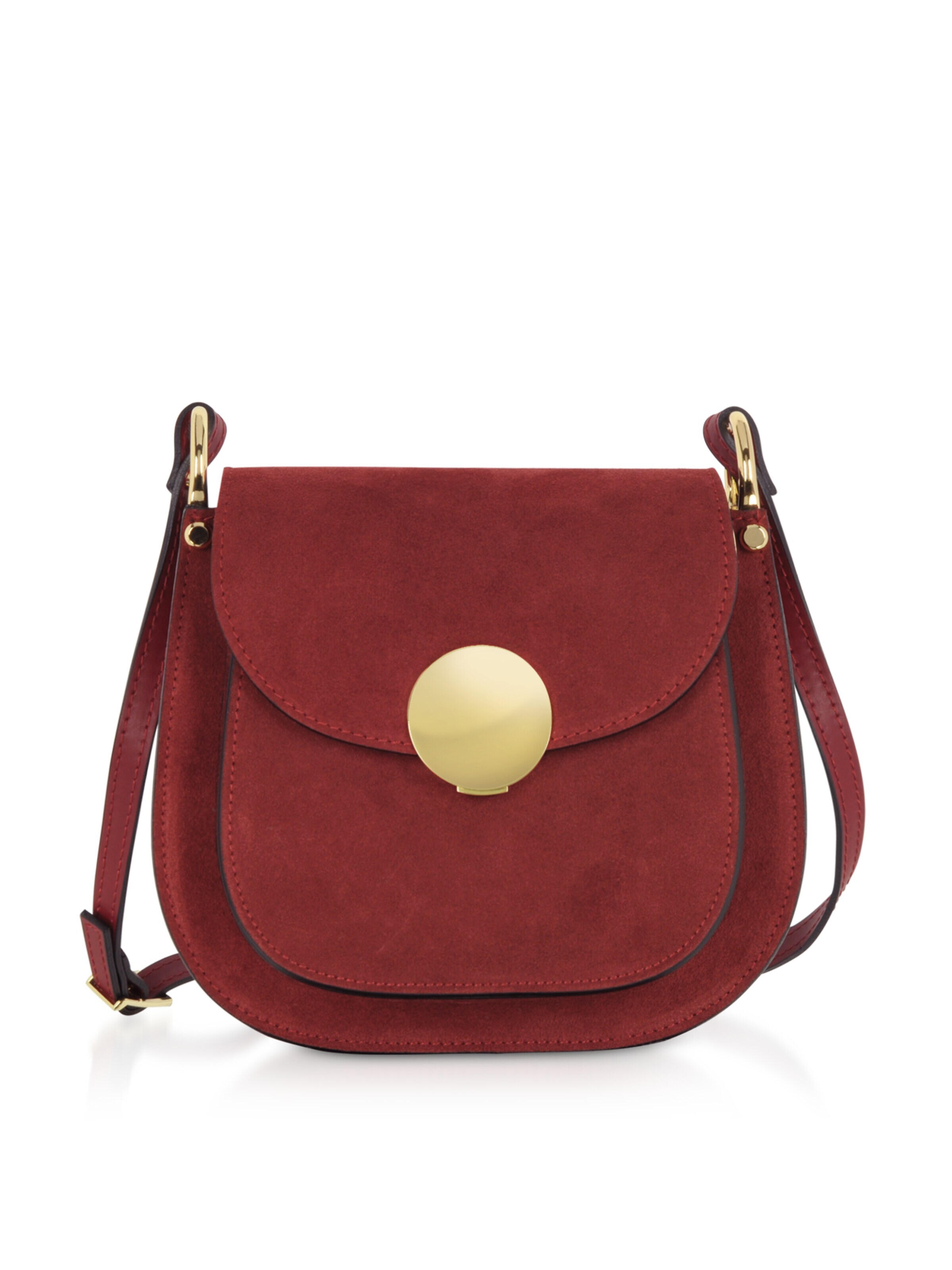 Borsa a tracolla 'Agave' di LeParmentier in rosso: frontale