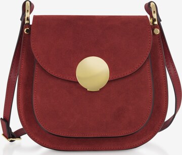 Borsa a tracolla 'Agave' di LeParmentier in rosso: frontale