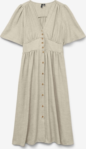 Vero Moda Curve Kleid 'VMCMelaney' in Grün: Vorderseite