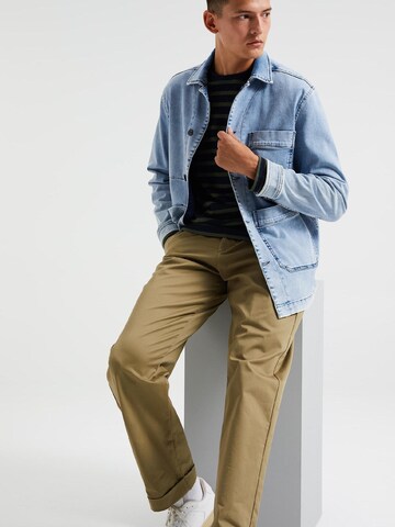 zaļš WE Fashion Standarta Čino bikses