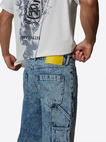 Good For Nothing Loosefit Jeans i blå