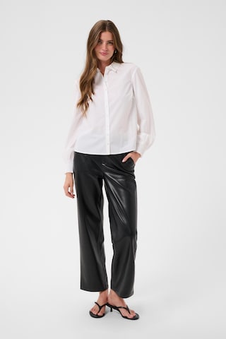 Cream Shirt in Wit