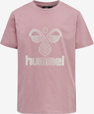 Hummel Shirt in Roze: voorkant