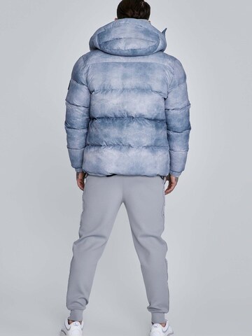 SikSilk Winter Jacket 'Puffer Jacket' in Grey