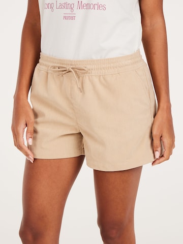 PROTEST Regular Pants 'PRTANOA' in Brown